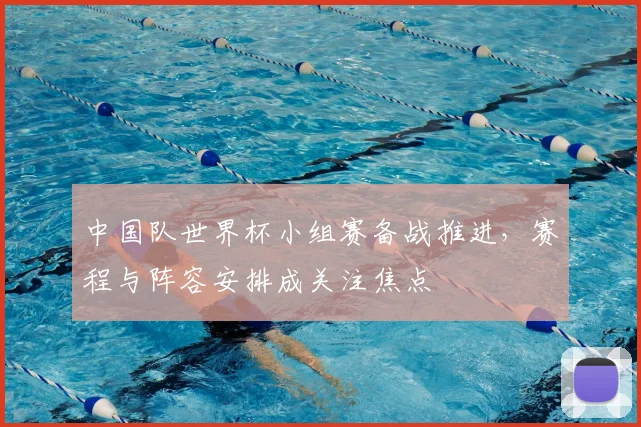 中国队世界杯小组赛备战推进，赛程与阵容安排成关注焦点