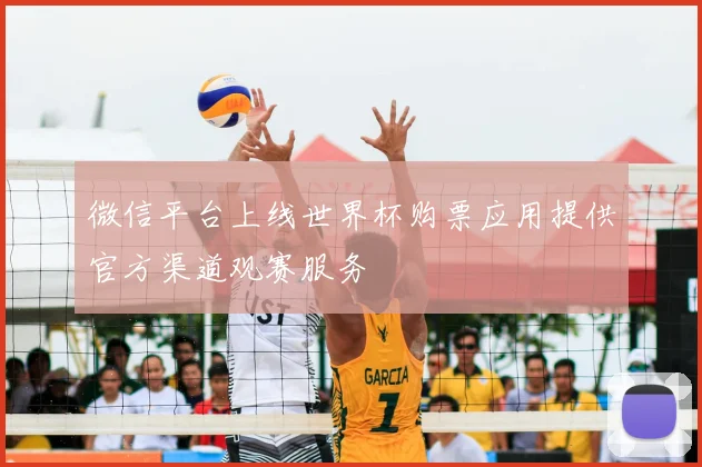 微信平台上线世界杯购票应用提供官方渠道观赛服务